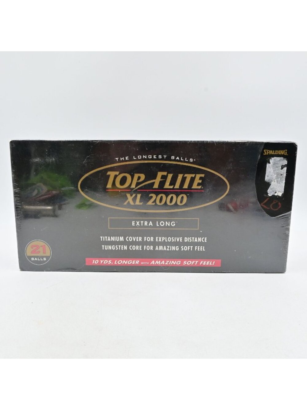 Spalding Top Flite XL 2000 Extra Long Golf Balls 21 Count Box New Sealed